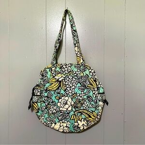 Vera Bradley Island Blooms Tote Purse Shoulder Bag